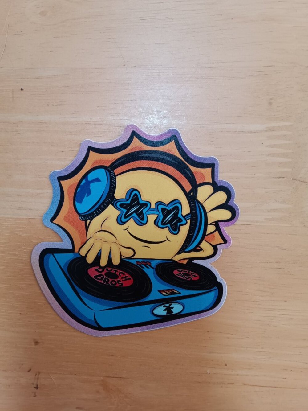 Dutch Bros Sun Sticker - Picture 1 of 2